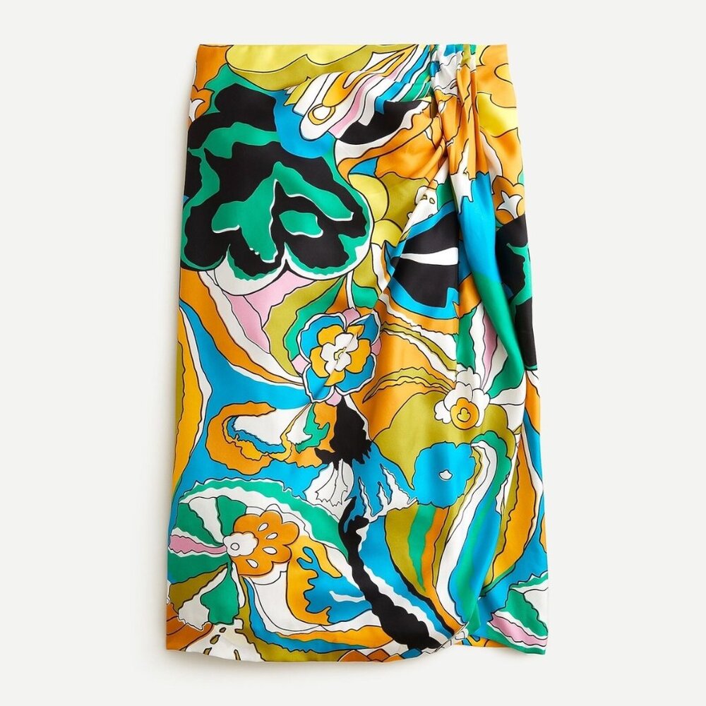Re-imagined by J Crew Silk Skirt - Size 16 - new with tags